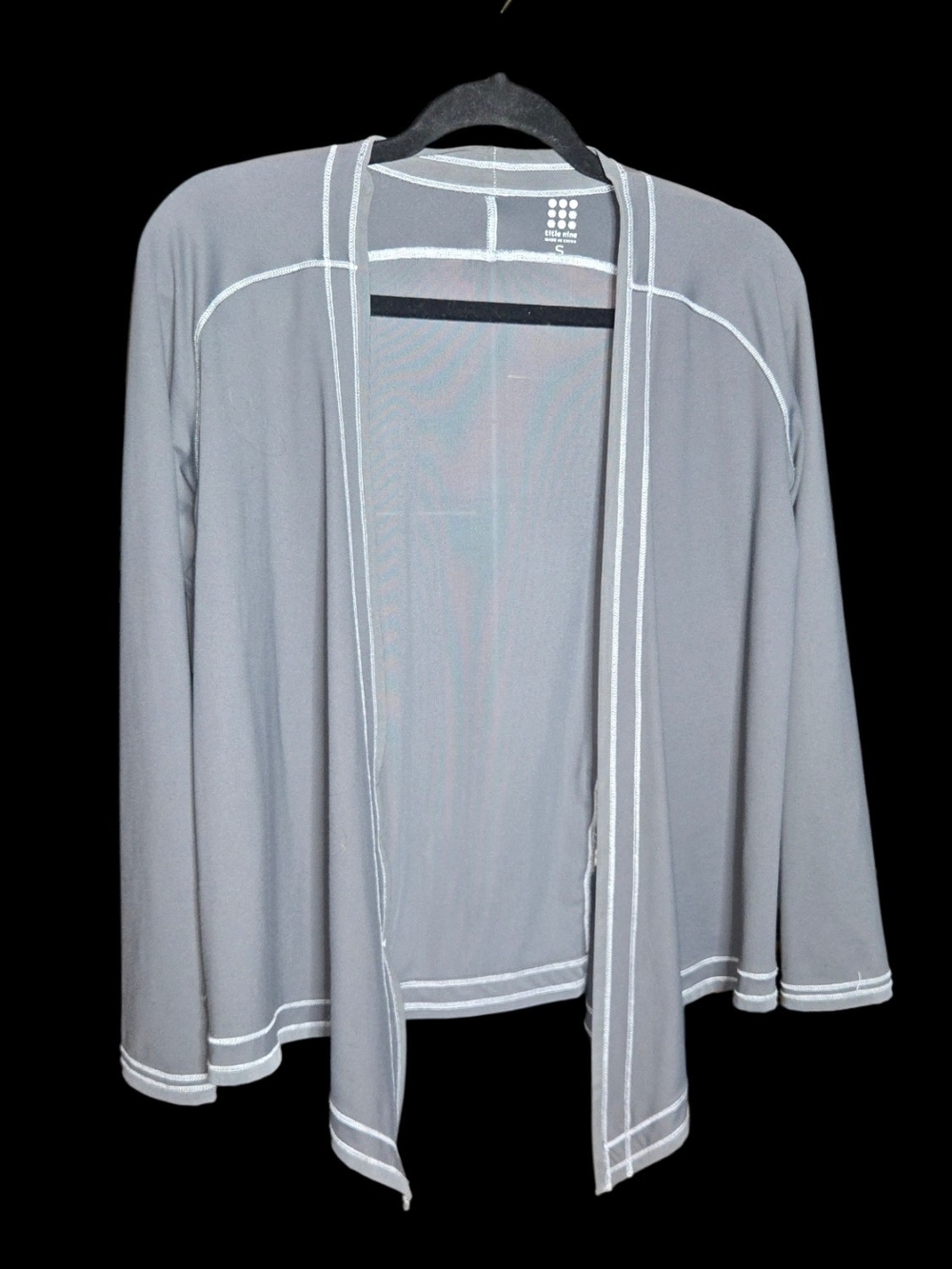 Title Nine Women’s Jacket/Coat - Grey With White Trim